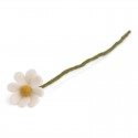 Én Gry & Sif - Anemone filt blomst hvid