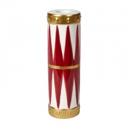 Speedtsberg rød-guld lysestage/vase